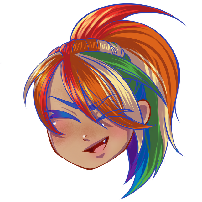 Chi i Rainbow Dash